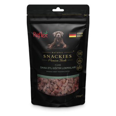 Reflex Snackies Füme Dana Etli Lokmalık Yetişkin Köpek Ödülü 170gr