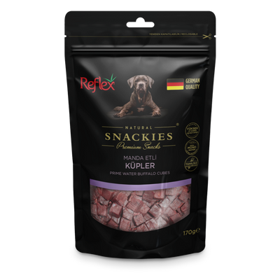 Reflex Snackies Manda Etli Küpler Yetişkin Köpek Ödülü 170gr