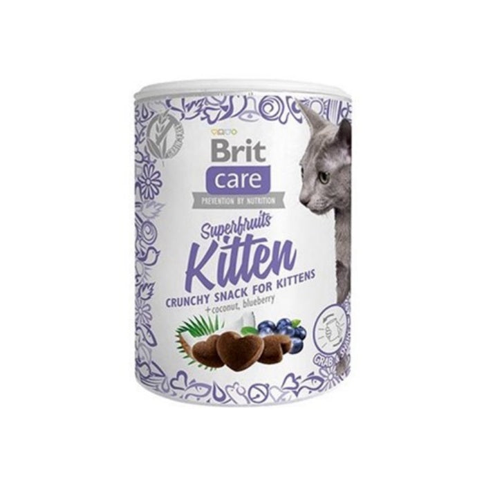 Brit Care Hindistan Cevizli ve Yaban Mersinli Yavru Kedi Ödül Maması 100gr