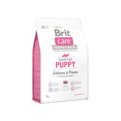 BRIT CARE G-F PUPPY SALMON & POTATO 3 KG