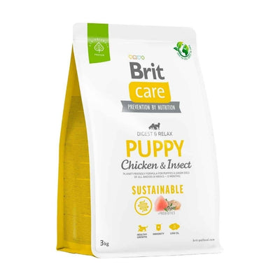 Brit Care Sustainable Puppy Böcek Proteinli Tavuklu Yavru Köpek Maması 3 Kg