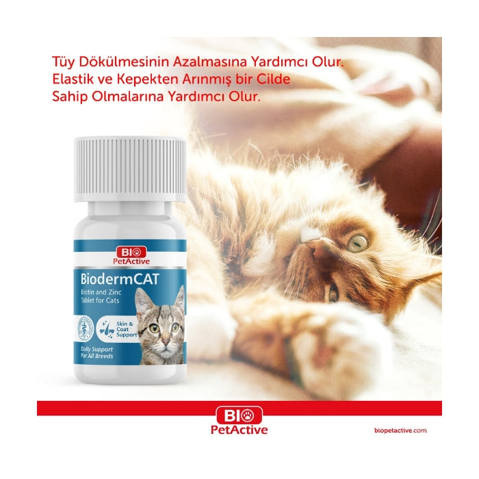 Bio Pet Active Biodermcat 0,3 Gr 100 Tablet 30gr