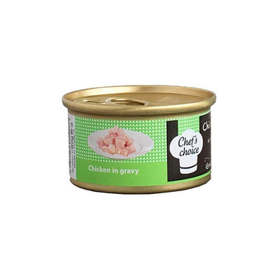 Chef'S Choice Gravy Tavuk Eti Soslu Tahılsız Kedi Konservesi 80gr