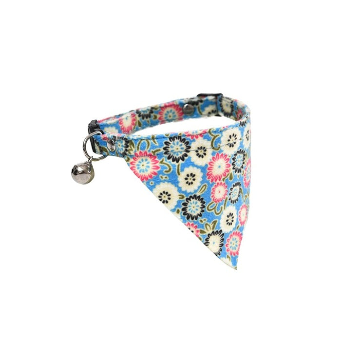 Zampa Rumsey Kedi Boyun Fuları Mavi 1x32 Cm