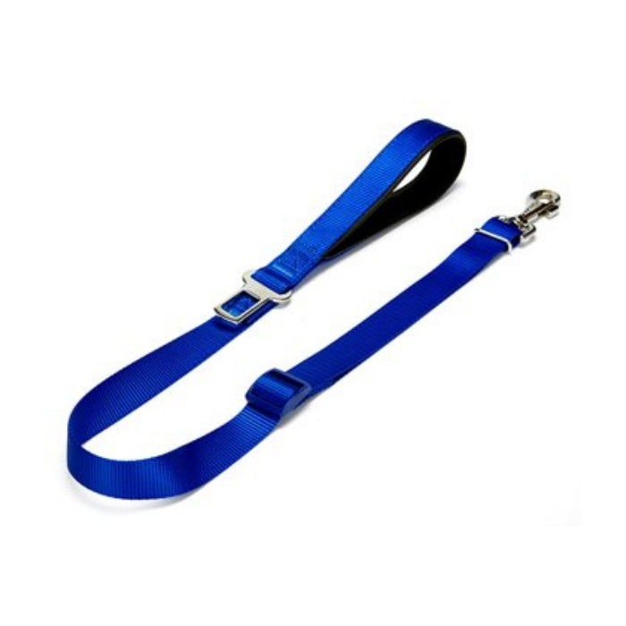 Doggie Dokuma Emniyet Kemerli Gezdirme Aparatı Royalmavi 2,5X80-120Cm