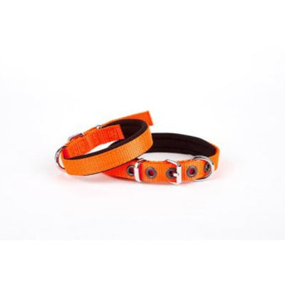 Doggie Konfor Dokuma Boyun Tasması Turuncu 1,5X25-30Cm