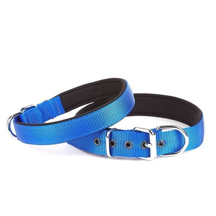Doggie Konfor Dokuma Boyun Tasması Royalmavi 2,5X37-45Cm