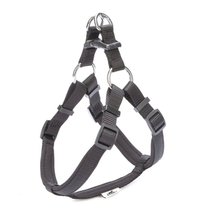 Doggie Konfor Dokuma Ronin Göğüs Tasması Siyah 1,5X40-45Cm