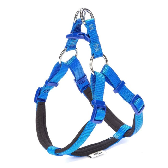 Doggie Konfor Dokuma Ronin Göğüs Tasması Royalmavi 1,5X35-40Cm