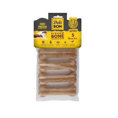 Delibon Deri Pres Kemik 12Cm S Boy 4Lü Paket Naturel 12Cmx4Ad.