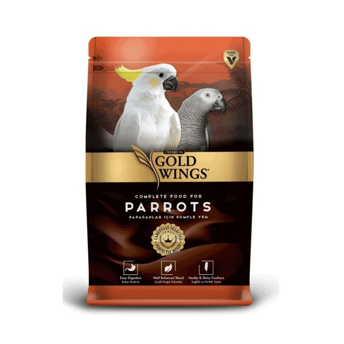 Gold Wings Premium Papağan Yemi 1Kg