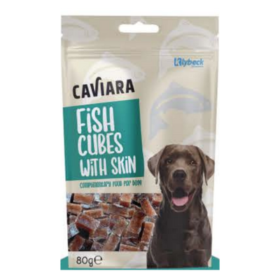 Caviara Balık Eti (Balık Derili) Küpleri 80gr