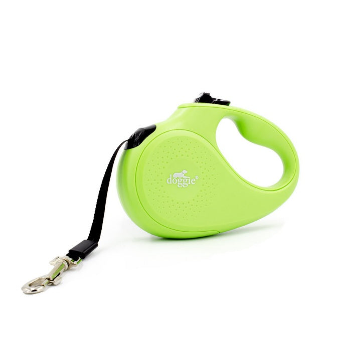 Doggie Otomatik Uzatma Tasması Master Seri Yeşil 50Kg/5Mt