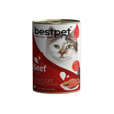 Bestpet Gravy Parça Sığır Etli Kedi Konservesi 400 Gr