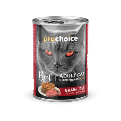 Pro Choice Beef Biftek Etli Tahılsız Kedi Konservesi 400 Gr