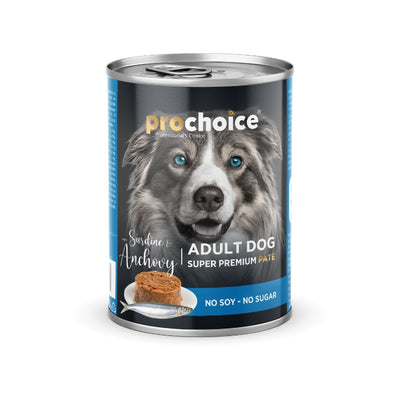 Pro Choice Sardalya ve Hamsili Tahılsız Köpek Konservesi 400 Gr