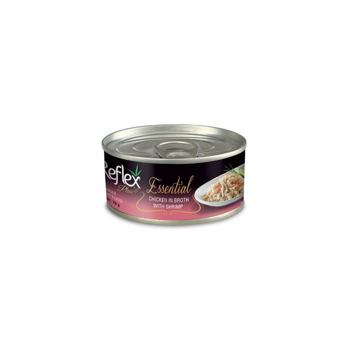 Reflex Plus Essential Tavuk&Karides 70gr Yaş Kedi Konservesi