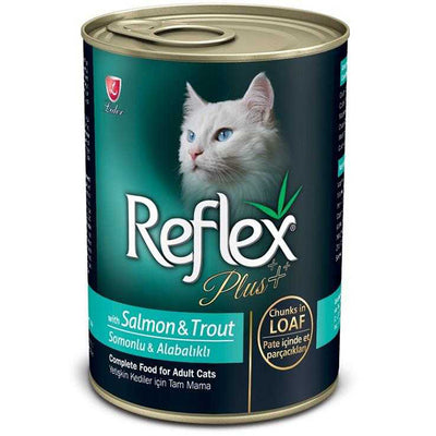 Reflex Plus Loaf Somon&Alabalıklı 400gr Yaş Kedi Konservesi