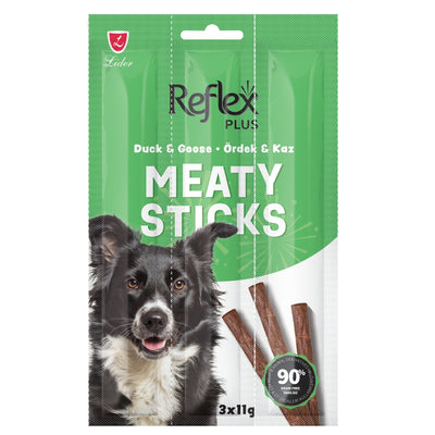 Reflex Plus Ördek Etli & Kaz Etli Çubuk Köpek Ödülü 3x11Gr