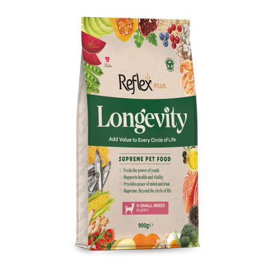 Reflex Plus Longevity Çok Küçük Irk Yavru Köpek Maması 900gr