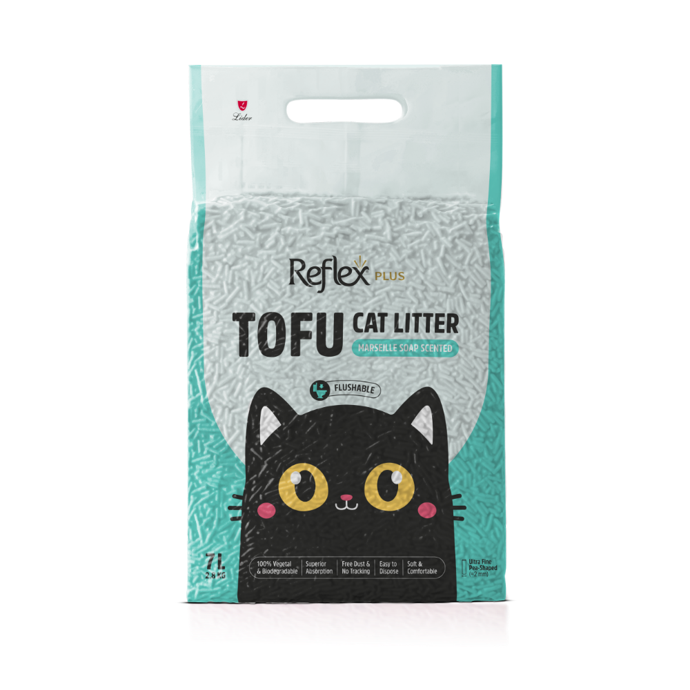 Reflex Plus Tofu Marsilya Sabunlu Kedi Kumu 2.8 Kg 7L