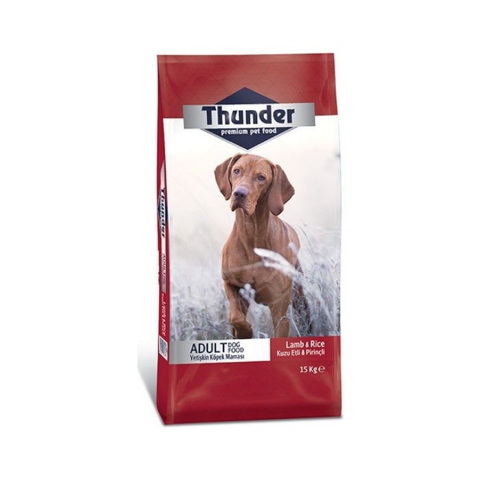Thunder Kuzulu Yetişkin Köpek Maması 15 Kg