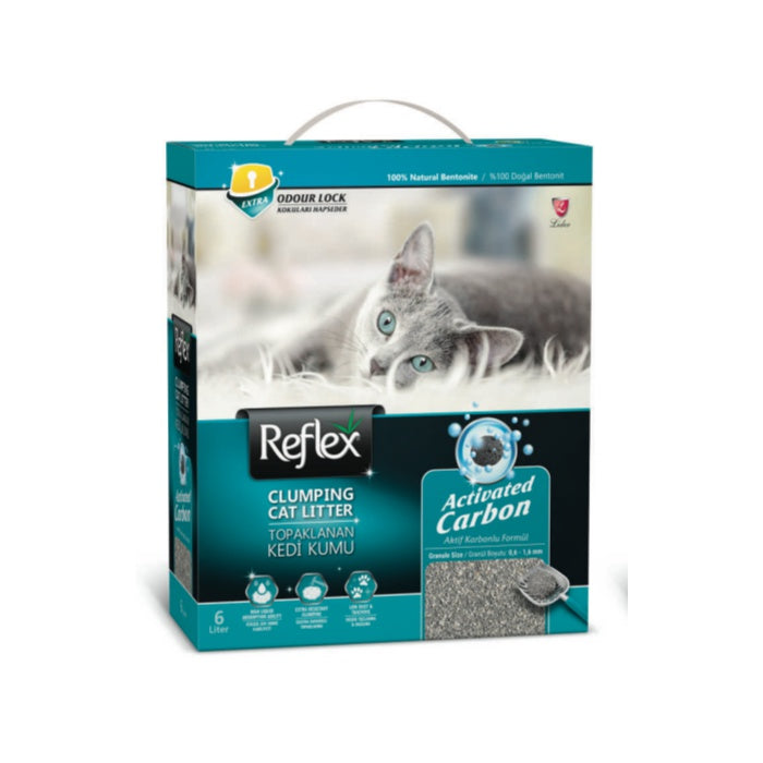 Reflex Activated Carbon Topaklanan Kedi Kumu 6L