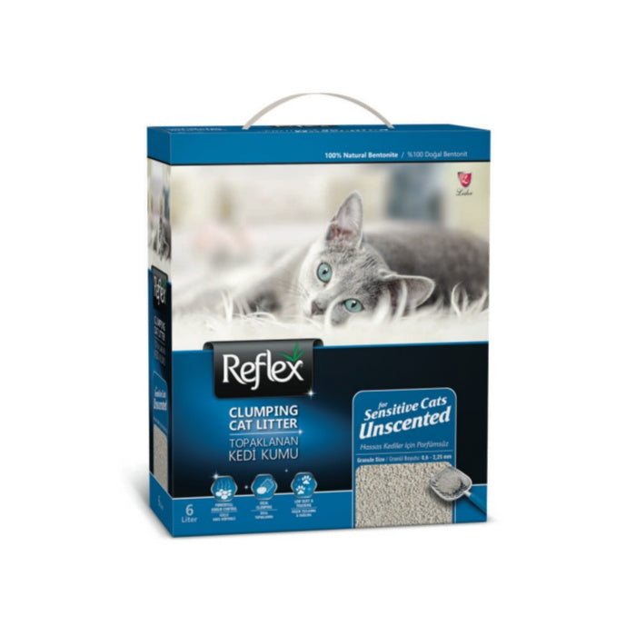 Reflex Sensitive Cats Unscented Topaklanan Kedi Kumu 6L