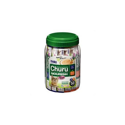 Inaba Ciao Churu Cream Tuna ve Tavuklu Besleyici Kedi Ödül Kreması 50 x 14 Gr