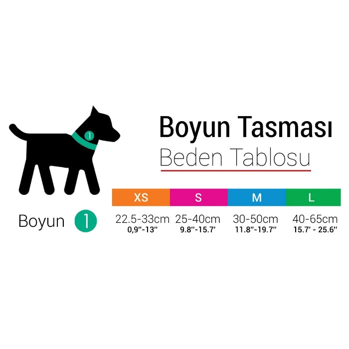 TailPetz Ethnıc Boyun Tasması S
