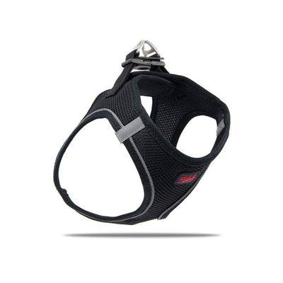 TailPetz Airmesh Black Köpek Göğüs Tasması XL