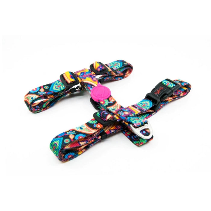 Tailpetz Paisley H-Harness Köpek Göğüs Tasması L