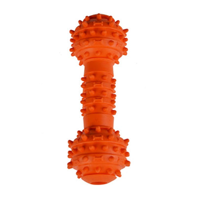 Zampa Köpekler İçin Dikenli Dumbell Oyuncak, 14cm