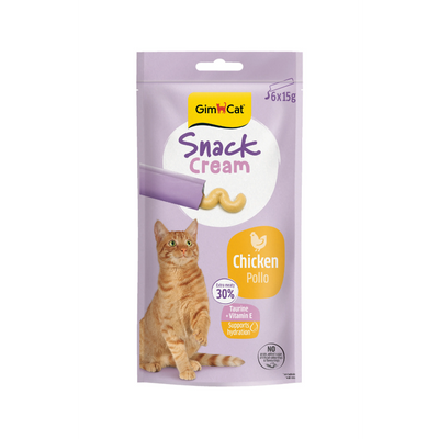 Gimcat Snack Cream Chicken Kedi Ödülü 6x15gr
