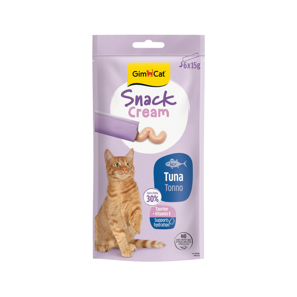 Gimcat Snack Cream Tuna Kedi Ödülü 6x15gr