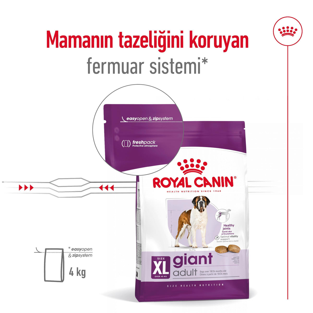 Royal Canin Giant Adult 15 Kg Yetişkin Kuru Köpek Maması