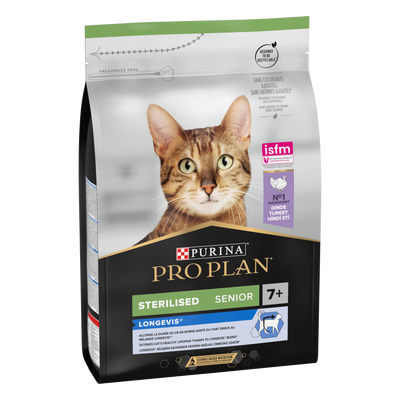 Pro Plan Sterilised Hindi Tavuk Senior+7 3 Kg Kısırlaştırılmış Yaşlı Kuru Kedi Maması