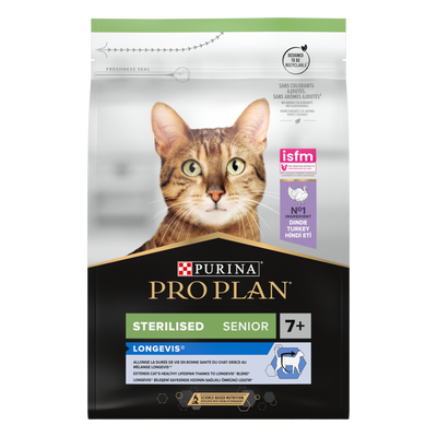 Pro Plan Sterilised Hindi Tavuk Senior+7 3 Kg Kısırlaştırılmış Yaşlı Kuru Kedi Maması