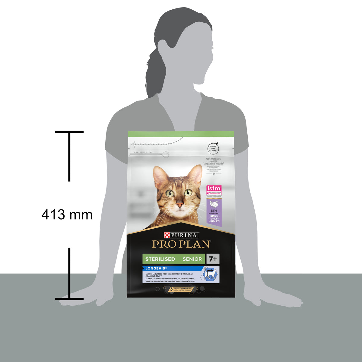 Pro Plan Sterilised Hindi Tavuk Senior+7 3 Kg Kısırlaştırılmış Yaşlı Kuru Kedi Maması