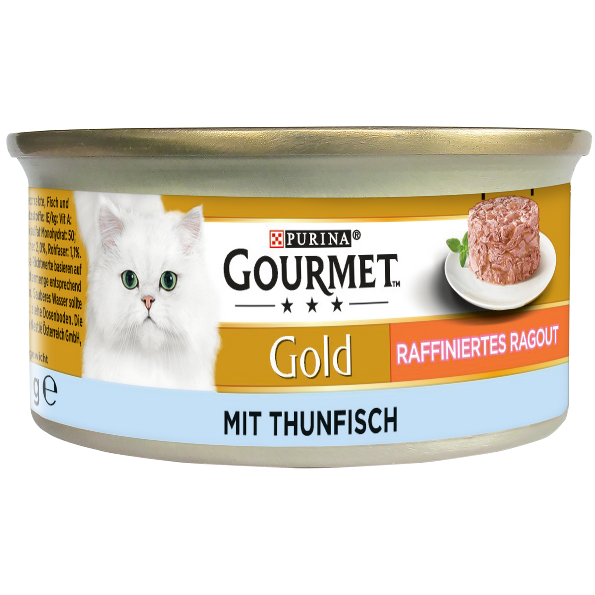 Gourmet Gold Kıyılmış Ton Balıklı 85gr Yaş Kedi Konservesi