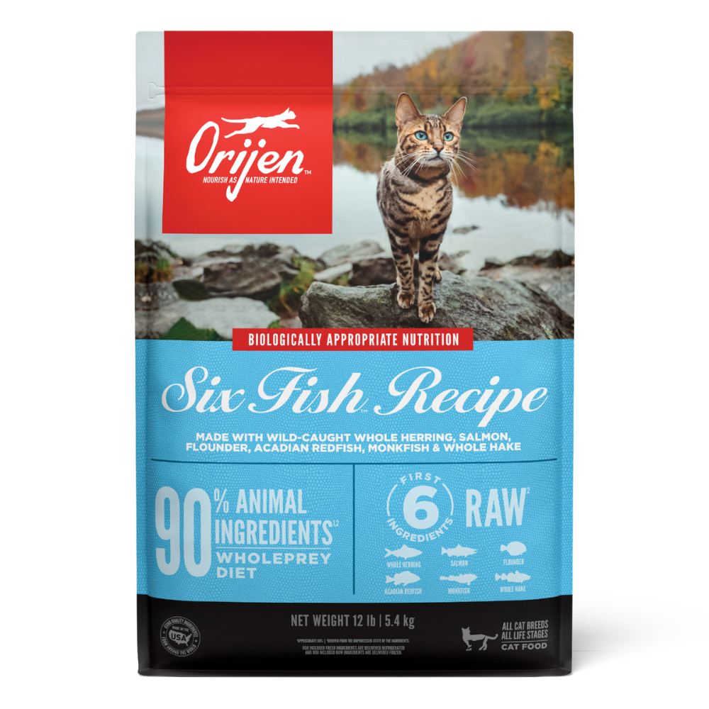 Orijen Six Fish Kedi Maması 1.8 Kg - Tüm Irk Ve Yaşam Evreleri İçin