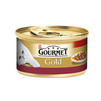 Gourmet Gold Çifte Lezzet Tavuk&Ciğerli 85gr Yaş Kedi Konservesi