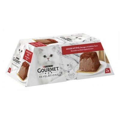 Gourmet Gold Revelations Somonlu 2x57gr Yaş Kedi Maması