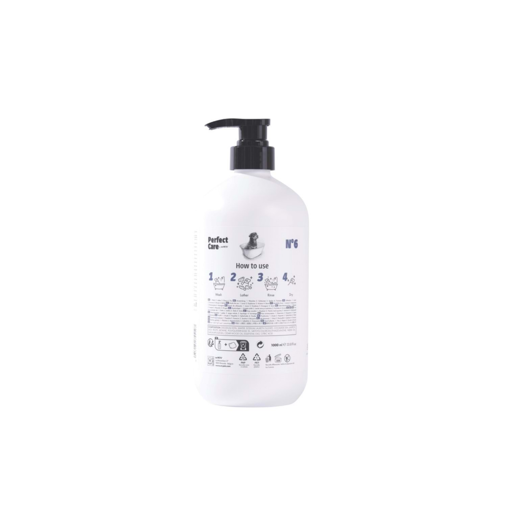 M-Pets Perfect Care No.6 Antibakteriyel Köpek Şampuanı 1L