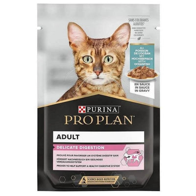 Pro Plan Jelly Delicate Okyanus Balıklı 85gr Yetişkin Yaş Kedi Maması