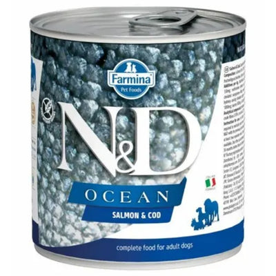 N&D Ocean Tahılsız Somon&Morina Balığı 285gr Yaş Köpek Konservesi
