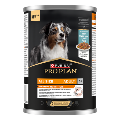 Pro Plan Everday Nutrition Balık Etli Jöle içinde Yaş Köpek Maması 400gr