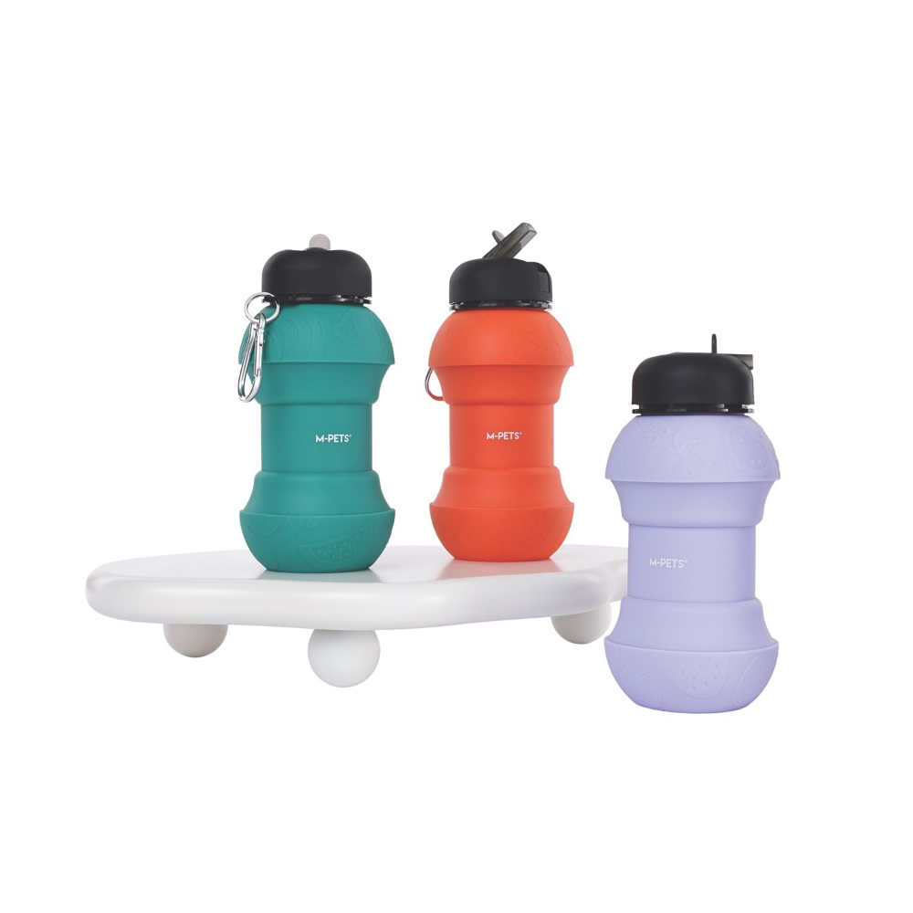 M-Pets On The Road Katlanabilen Seyahat Suluğu 200-550ml Orange