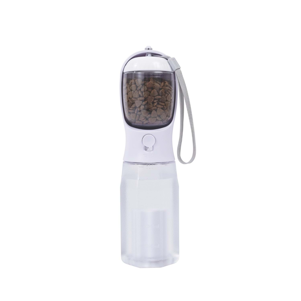 M-PETS On The Road 3İn1 Köpek Seyahat Suluğu 600Ml White