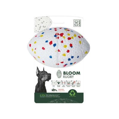 M-Pets Bloom Rugby Parçalanmaz Rugby Topu Mix Color